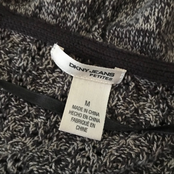 DKNY Heather Grey Sweater - Picture 4 of 4